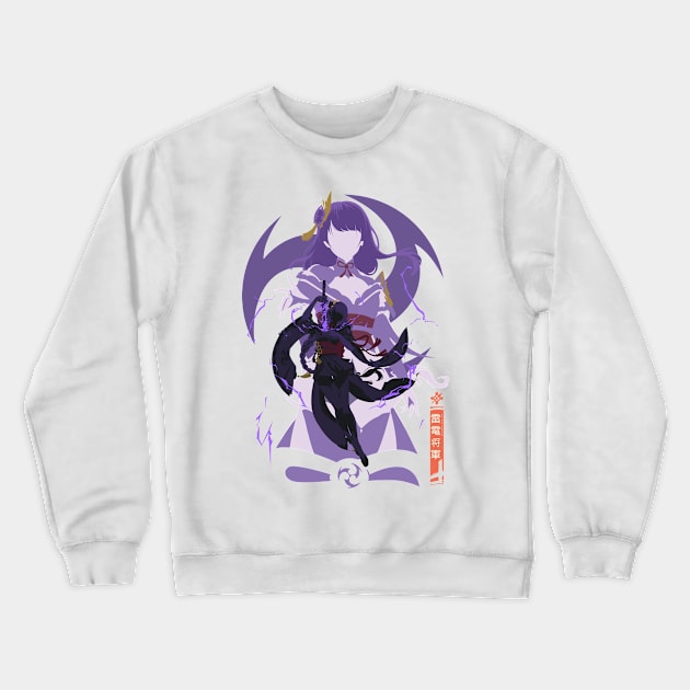 Raiden Shogun Crewneck Sweatshirt by ijunk